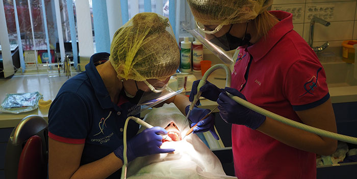 Реставрация зуба процедура